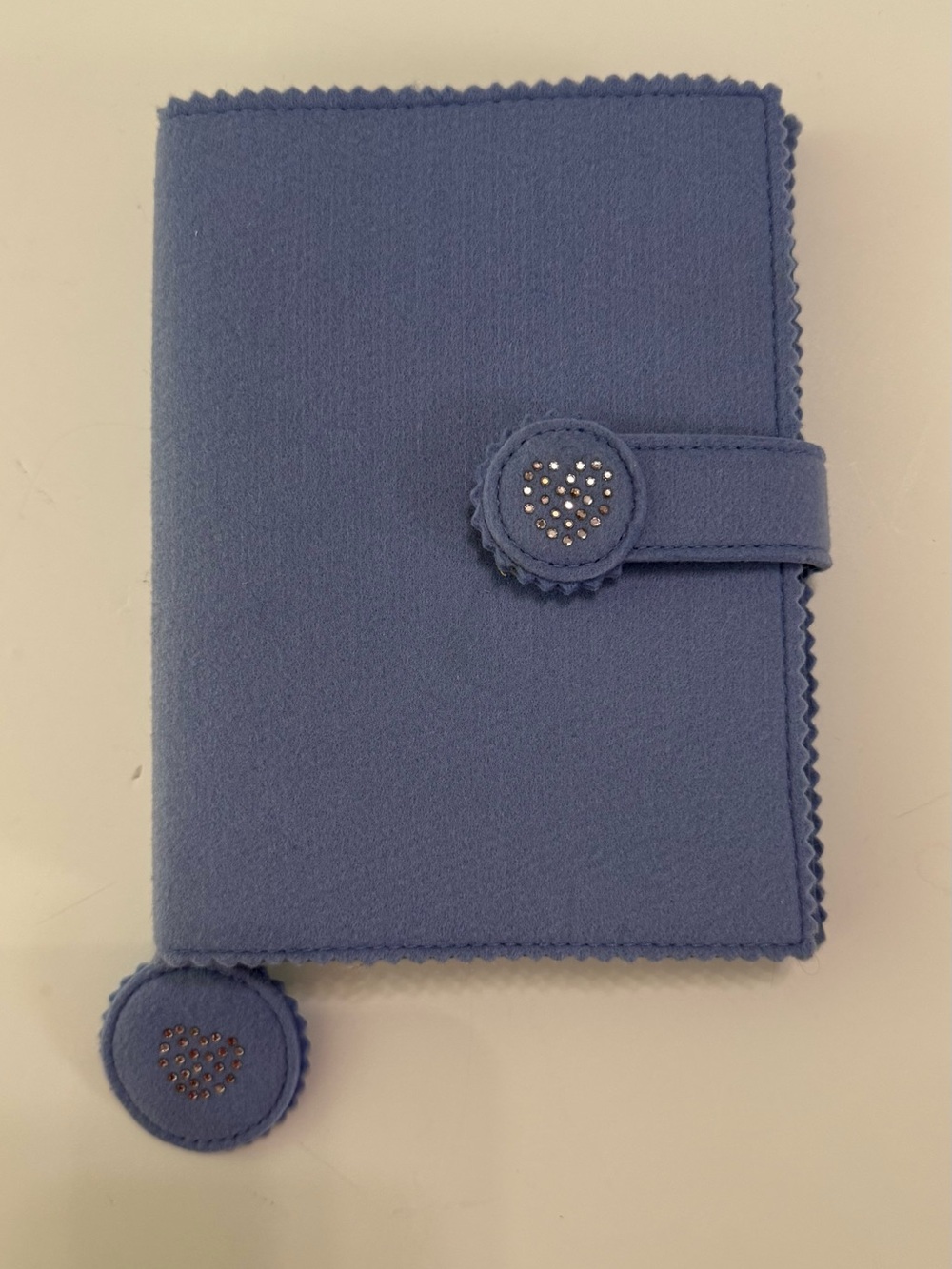 GAP Girls Soft Blue Fabric Cover Agenda, Project and Calendar Notebook